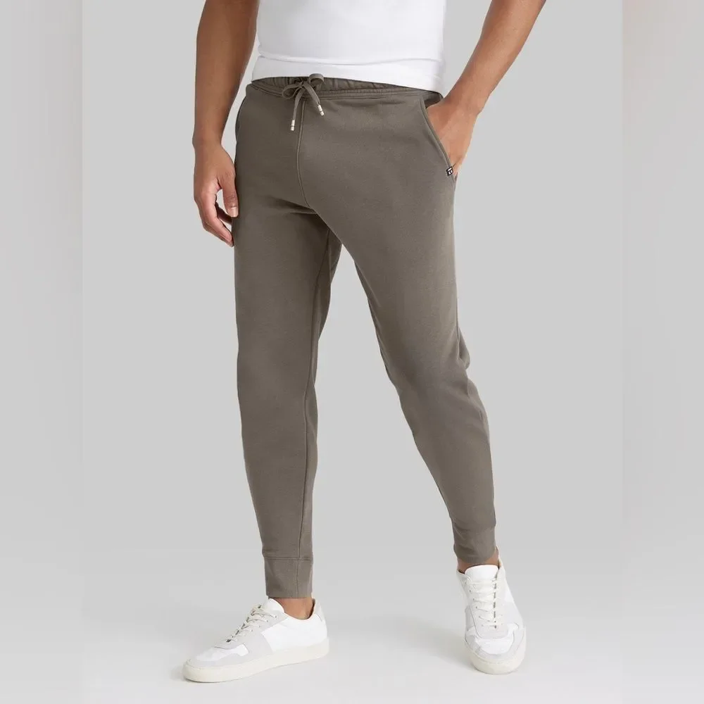 Tommy John French Terry Jogger brown size M NWT in‎ packaging